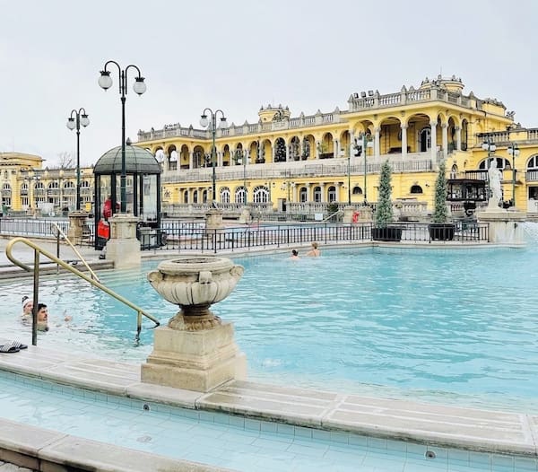 Budapest roman bath