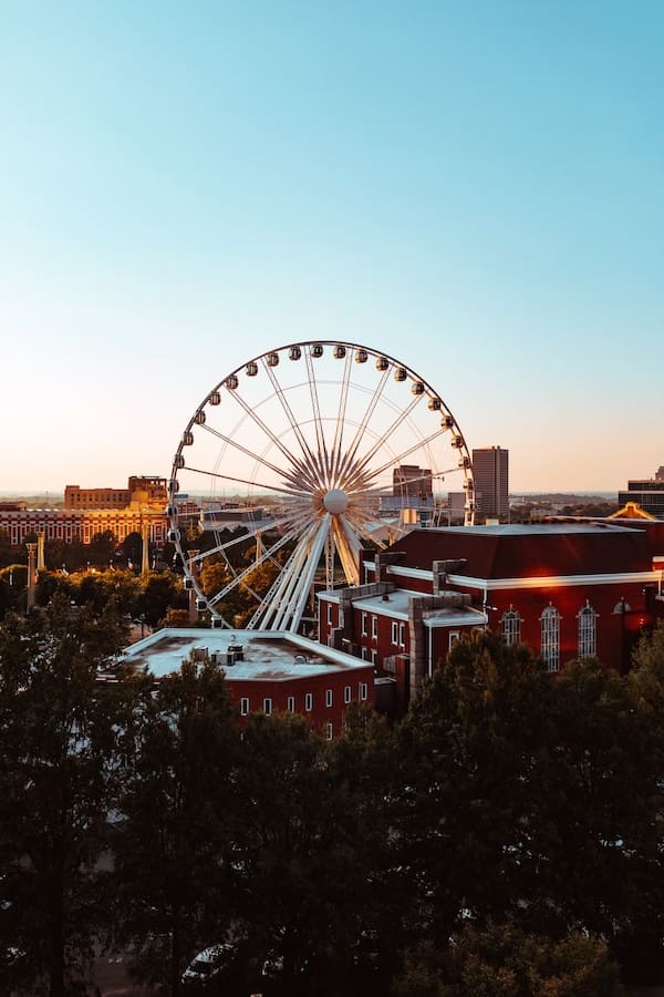 Atlanta ferris wheel